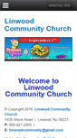 Mobile Screenshot of linwoodcommunitychurch.org